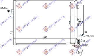 ΨΥΓΕΙΟ A/C 1.5 DCi (51x38)     RENAULT  MODUS 05-08     RENAULT  MODUS 08-13     RENAULT  CLIO 06-09     RENAULT  CLIO 09-13