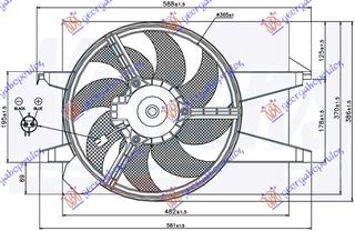 ΒΕΝΤΙΛ.ΨΥΓ.ΚΟΜΠΛΕ (BENZ-ΠΕΤΡ) +Α/C     FORD  FUSION 02-12     FORD  FIESTA 02-08     MAZDA  2 03-08