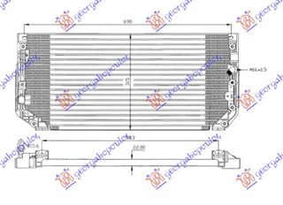 ΨΥΓΕΙΟ A/C(68x32) ΙΑΠΩΝΙΚΟ     TOYOTA  COROLLA (E 111) 00-02     TOYOTA  COROLLA (EEB 111) H/B-L/B 97-99     TOYOTA  COROLLA (EEB 111) SDN 97-99