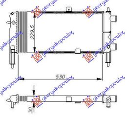 ΨΥΓΕΙΟ 1,0-1,2(53x23)883767     OPEL  CORSA A 85-90