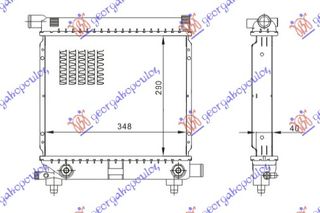 ΨΥΓ. 1.8-2.0-2.3BZ M/A -AC (29x35) BE     MERCEDES  190E (W201) 84-93