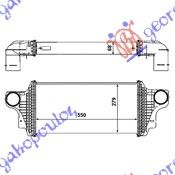 ΨΥΓΕΙΟ INT. 4,0 TD (550x280x68)     MERCEDES  ML (W164) 05-11     MERCEDES  GL (X164) 07-12