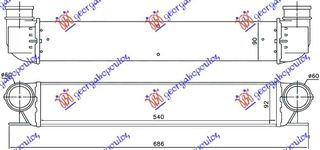 ΨΥΓΕΙΟ INTERC. 2,0-2,5-3,0 ΠΕΤΡ (540x     BMW  SERIES 5 (E39) 96-02     BMW  SERIES 7 (E38) 95-02