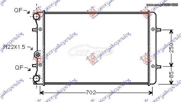 ΨΥΓ.ΓΙΑ ΟΛΑ BZ/DS Μ/Α +/-A/C (65x41,5     VW  BORA 98-05     AUDI  TT 98-06     VW  GOLF IV 98-04     AUDI  A3 96-03     SKODA  OCTAVIA 4 97-10     SEAT  LEON 99-05     SEAT  TOLEDO 99-05