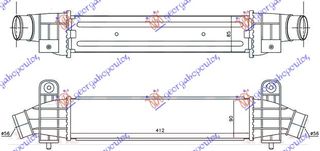ΨΥΓΕΙΟ INT.2,0-2,2 TDCi-TDDi(41,2x91x     FORD  MONDEO 00-07