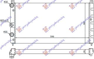 ΨΥΓΕΙΟ 1.6i 8V-1,9D (59x32)     SKODA  FELICIA 94-98     VW  CADDY PICK-UP 96-04     SKODA  FELICIA COMBI-S.W 94-01     SKODA  FELICIA PICK-UP 94-01     SKODA  FELICIA 98-01