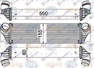 ΨΥΓΕΙΟ INTERC. 3,0 i 24V ΒΕΝΖ (550x15     BMW  SERIES 5 (F10/11) 10-13     BMW  SERIES 7 (F01/02) 08-12     BMW  SERIES 5 (F10/11) 13-