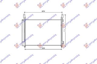 ΨΥΓΕΙΟ A/C 2,0DCi-2,5i -16V (63x45,2x     RENAULT  KOLEOS 08-11