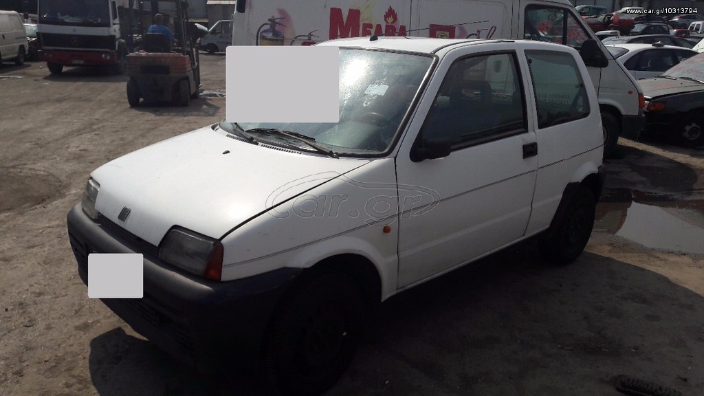 Fiat Seicento, 900cc, μοντέλο του 1997, με κωδικό κινητήρα: 1170A10460015656