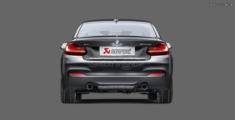 AKRAPOVIC BMW M240i F22-F23 Original εξάτμιση ολόσωμη Stainless Steel