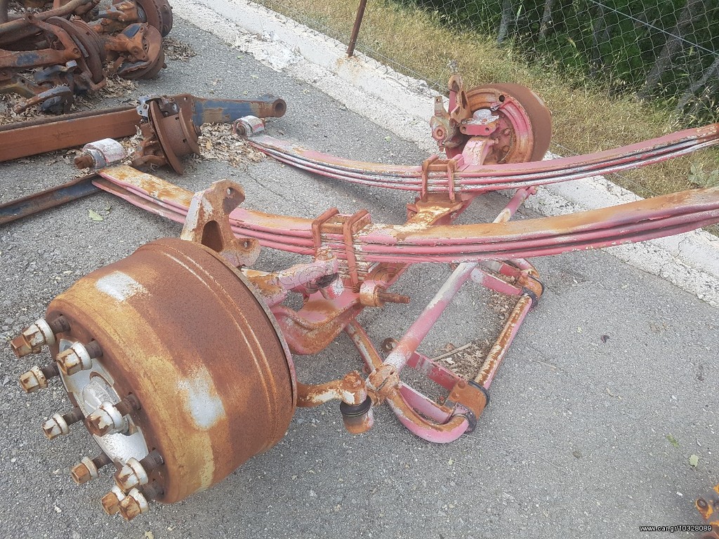 ΑΞΟΝΑΣ ΕΜΠΡΟΣ ΑΠΟ VOLVO F12 ΚΟΜΠΛΕ ΜΕ ΣΟΥΣΤΕΣ -ΖΥΓΑΡΓΙΑ-ΜΟΥΑΓΙΕ ΡΕΓΟΥΛΑΤΟΡΟΥΣ ΤΑΜΠΟΥΡΑ ΣΕ ΑΡΙΣΤΗ ΚΑΤΑΣΤΑΣΗ
