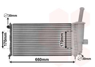 Ψυγείο, ψύξη κινητήρα INTERNATIONAL RADIATOR 074264634