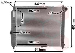 Ψυγείο, ψύξη κινητήρα INTERNATIONAL RADIATOR 294074633