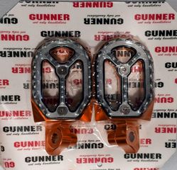 FM Racing/Gunner αποσπώμενοι μαρσπιέδες αλουμινίου χρυσοί, πορτοκαλι, πρασινοι  τηλ2310512033