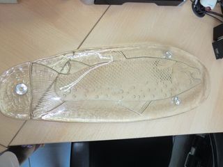 Γυάλινη πιατέλα