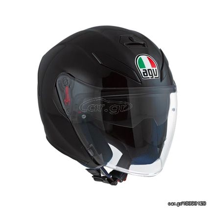 ΚΡΑΝΟΣ JET K5 SOLID MATT BLACK| AGV