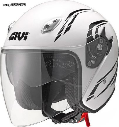 ΚΡΑΝΟΣ JET H20.6 FIBER-J2 PLUS GLOSS WHITE | GIVI