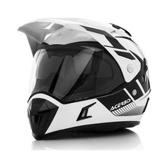 ΚΡΑΝΟΣ ACTIVE GRAFFIX 21661.237 WHITE- BLACK| ACERBIS