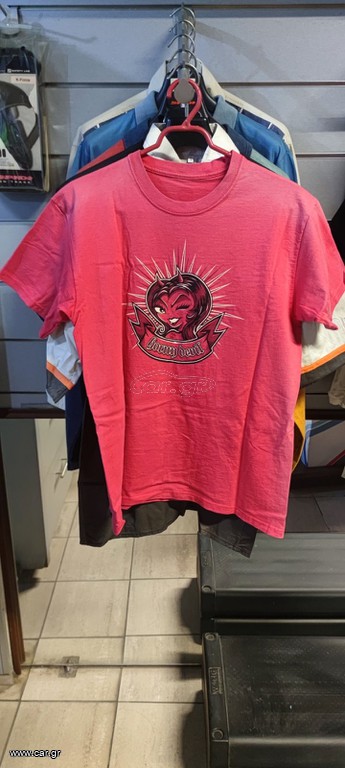 T-SHIRT DEVIL-RED-Νο-Μedium