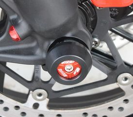 Μανιτάρια Άξονα Μπροστά Τροχού Ducati Panigale 899-959 / 1199 / 1299 ('15-) με χρωματιστές τάπες - GSG-Mototechnik