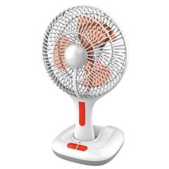 Ανεμιστήρας Επιτραπέζιος 15 cm Πορτοκαλί Eurolamp Ferrara 147-29302+ΔΩΡΟ ΕΝΤΟΜΟΑΠΩΘΗΤΙΚΟ ΚΟΥΝΟΥΠΙΩΝ (147-46000)(ΠΛΗΡΩΜΗ ΕΩΣ