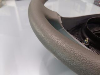 TIMONI MERCEDES C-CLASS W202 ΓΚΡΙ ΔΕΡΜΑΤΙΝΟ-thumb-2