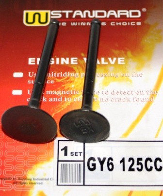 Βαλβιδες Σετ Gy6 125