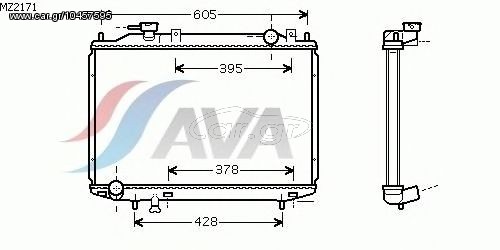 Ψυγείο νερού MAZDA B2500 96- 