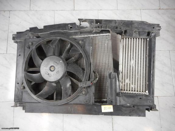 ΒΕΝΤΙΛΑΤΕΡ PEUGEOT 307 2001-2007 60E, ΨΥΓΕΙΟ INTERCOOLER 60E, ΨΥΓΕΙΟ ΝΕΡΟΥ (9645658080) 30Ε