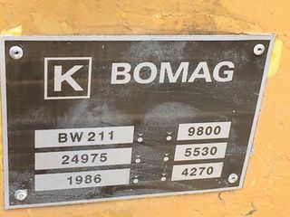 Οδοστρωτήρες Bomag 1986 BW211-thumb-2