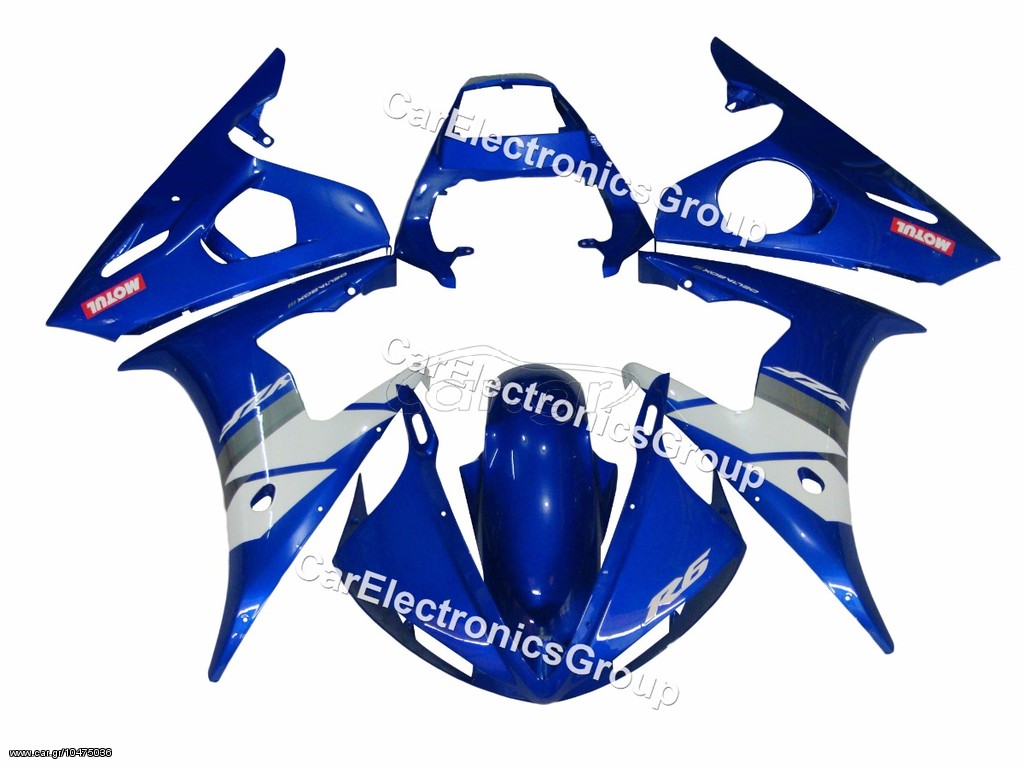 AfterMarket Ολόκληρο Κουστούμι για YAMAHA YZF-R6 2005.