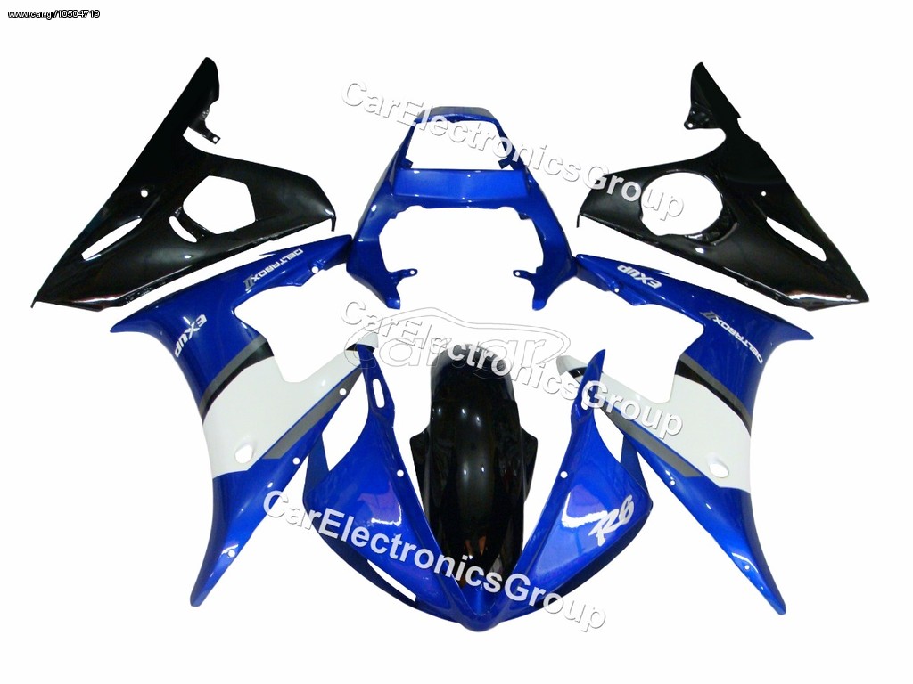 AfterMarket Ολόκληρο Κουστούμι για YAMAHA YZF-R6 2003-2004.