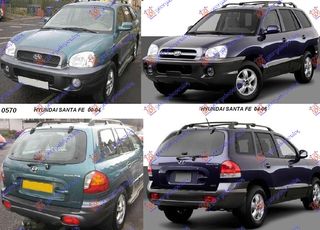 ΠΟΡΤΑ ΕΜΠΡΟΣ R ΚΑΙΝ. GBG 76004-26111 HYUNDAI  SANTA FE 00-06