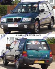 ΧΕΡΟΥΛΙ ΠΟΡΤΑΣ ΕΜΠ. ΕΞΩ L ΚΑΙΝ. GBG 62410FC010NN SUBARU  FORESTER 98-02