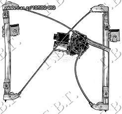 ΓΡΥΛΛΟΣ ΠΑΡΑΘ. 3Π ΗΛΕΚΤ. COMFORT (ΕΥΡ L ΚΑΙΝ. GBG 6N3837461D VW  POLO 99-01