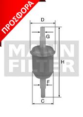 ΦΙΛΤΡΟ ΒΕΝΖ.BMW-FIAT-SEAT ΚΑΙΝ. MANN-FILTER WK31210 ALFA ROMEO 6 ALFA ROMEO 75 ALFA ROMEO SPIDER BMW 02 BMW 3 BMW 5 CITROEN AXEL CITROEN BX CITROEN CX CITROEN GS CITROEN VISA DACIA 1310 FENDT Vario F