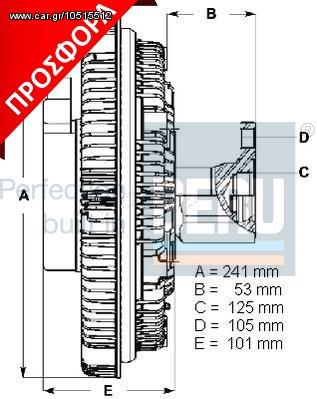 ΚΟΜΠΛΕΡ ΦΤΕΡΩΤΗΣ IVECO-ASTRA ΚΑΙΝ. BERU LK019