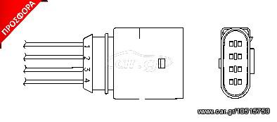 ΑΙΣΘΗΤ.Λ ΟΠ.IBIZA 1.8T 03- ΚΑΙΝ. NGK 0375 AUDI A3 AUDI TT SEAT ALHAMBRA SEAT IBIZA SEAT LEON SEAT TOLEDO SKODA OCTAVIA VW BORA VW GOLF VW NEW VW PHAETON VW SHARAN