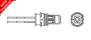 ΑΙΣΘΗΤ.Λ ΟΠ.MERC.W210 E240 00- ΚΑΙΝ. NGK 0396 CHRYSLER CROSSFIRE MERCEDES-BENZ E-CLASS MERCEDES-BENZ M-CLASS MERCEDES-BENZ S-CLASS MERCEDES-BENZ SLK