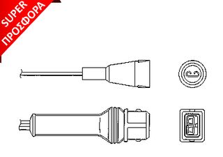 ΑΙΣΘΗΤΗΡΑΣ ΛΑΜΔΑ TIPO 1.4/1.6 ΚΑΙΝ. NGK 1877 ALFA ROMEO 75 FIAT COUPE FIAT FIORINO FIAT PANDA FIAT REGATA FIAT RITMO FIAT TEMPRA FIAT TIPO FIAT UNO JAGUAR XJ LANCIA DEDRA LANCIA DELTA LANCIA THEMA LA