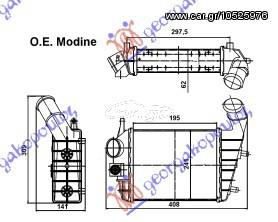 ΨΥΓΕΙΟ INTERC. 1,9-2,4 JTD(240x195x62 ΚΑΙΝ. GBG 60619007 ALFA ROMEO  156 03-05 ALFA ROMEO  156 97-03