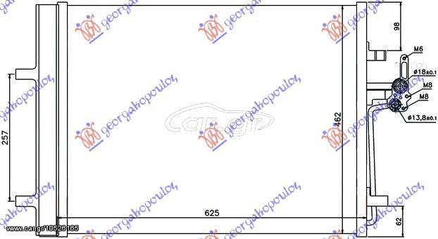 ΨΥΓΕΙΟ A/C ΒΕΝΖ-ΠΕΤΡ.(59x47x1,6) ΚΑΙΝ. GBG 1437112 FORD  GALAXY 06-11 FORD  GALAXY 11-15 FORD  S-MAX 07-11 ROVER-LAND ROVER LAND ROVER FREELANDER 07-14 ROVER-LAND ROVER RANGE ROVER EVOQUE 11- VOLVO  