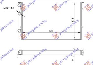 ΨΥΓ. ΓΙΑ ΟΛΑ ΜΧ +AC (63x38)(ΠΑΡ.ΟΔ) ΚΑΙΝ. GBG 1Η0121253ΒΕ SEAT  AROSA 00-04 SEAT  AROSA 97-00 VW  POLO 94-99 VW  POLO 99-01