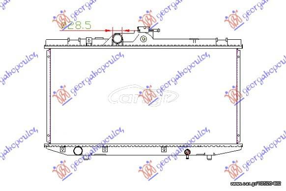 ΨΥΓΕΙΟ 1.0-1.3 (63,8x32) ΚΑΙΝ. GBG 1640011380 TOYOTA  STARLET (EP 80) 90-95