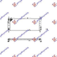 ΨΥΓΕΙΟ 1.4-1.6 +A/C (68x28)(ΠΑΡ.ΔΙΑΓ) ΚΑΙΝ. GBG 1300153 OPEL  COMBO 93-00 OPEL  CORSA B 93-95 OPEL  CORSA B 97-00 OPEL  TIGRA 95-04