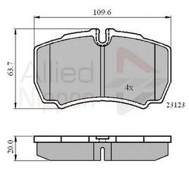 TAKAKIA ΚΑΙΝ. COMLINE ADB01034 FORD TRANSIT IVECO DAILY