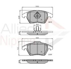 TAKAKIA ΚΑΙΝ. COMLINE ADB01308 CITROEN C4 PEUGEOT 207 PEUGEOT 208 PEUGEOT 3008 PEUGEOT 307 PEUGEOT 308 PEUGEOT 5008 PEUGEOT RCZ SEAT Mii SKODA CITIGO VW UP