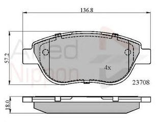 TAKAKIA ΚΑΙΝ. COMLINE ADB01783 ABARTH 500C FIAT DOBLO FIAT IDEA FIAT LINEA LANCIA MUSA