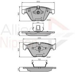 TAKAKIA ΚΑΙΝ. COMLINE ADB02033 BMW 3 BMW 5 BMW 6 BMW 7