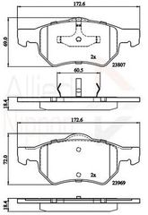 TAKAKIA ΚΑΙΝ. COMLINE ADB02222 CHRYSLER VOYAGER